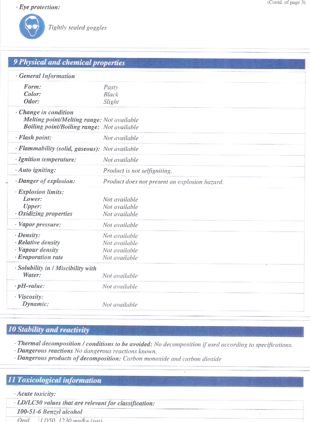 Material safety data 4