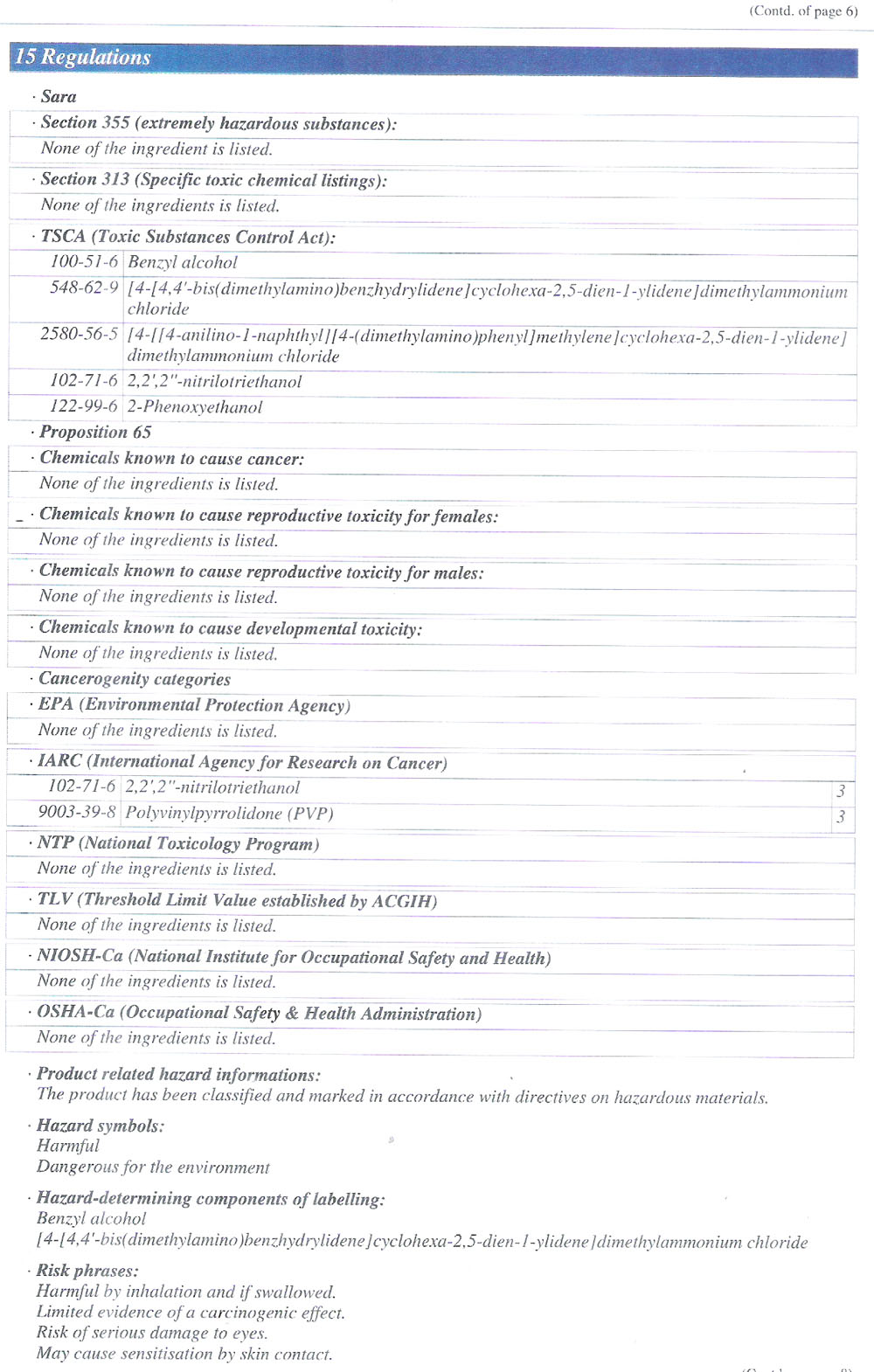 Material safety data 7